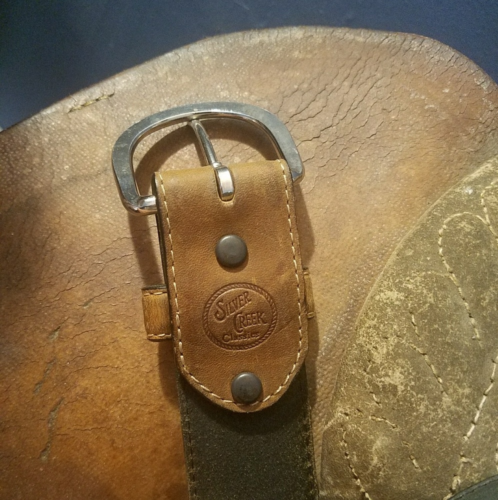 Two Leather Belts - image 3